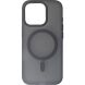 Защитный чехол Just Must Silk Frost with MagSafe для iPhone 16 Pro (6977248565339) - Black (380078B). Фото 1 из 3