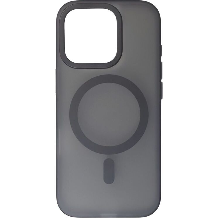 Защитный чехол Just Must Silk Frost with MagSafe для iPhone 16 Pro (6977248565339) - Black (380078B) Защитный чехол Just Must Silk Frost with MagSafe для iPhone 16 Pro (6977248565339) - Black: фото 1 из 3