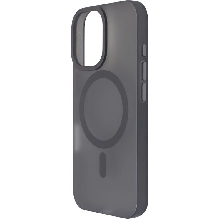 Защитный чехол Just Must Silk Frost with MagSafe для iPhone 16 Pro (6977248565339) - Black (380078B) Защитный чехол Just Must Silk Frost with MagSafe для iPhone 16 Pro (6977248565339) - Black: фото 3 из 3