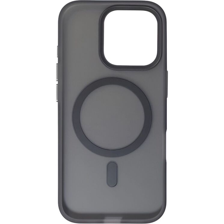 Защитный чехол Just Must Silk Frost with MagSafe для iPhone 16 Pro (6977248565339) - Black (380078B) Защитный чехол Just Must Silk Frost with MagSafe для iPhone 16 Pro (6977248565339) - Black: фото 2 из 3