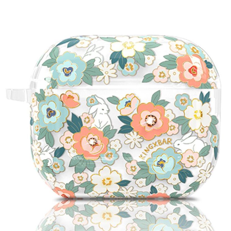 Захисний чохол KINGXBAR Sweet Series для Apple AirPods 3 - Blue: фото 1 з 9