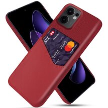 Защитный чехол KSQ Business Pocket для OPPO Reno 13 F/FS 5G - Red: фото 1 из 4