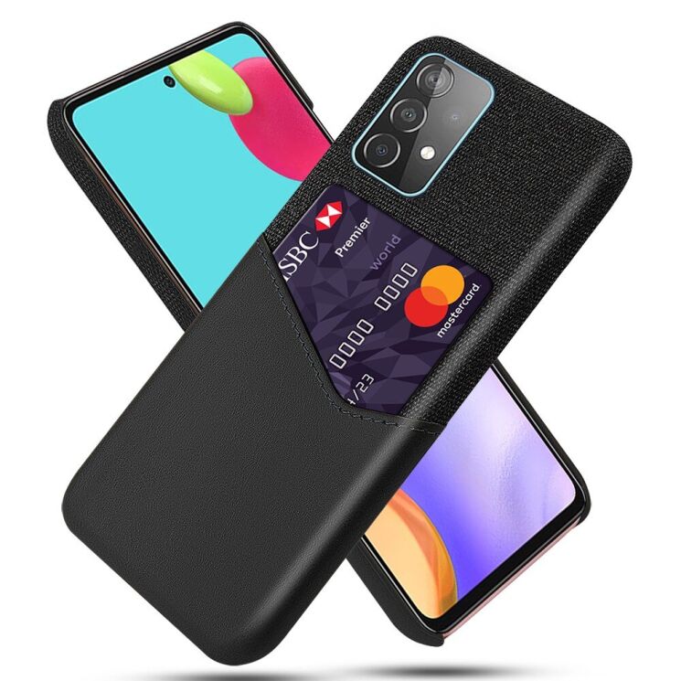 Защитный чехол KSQ Business Pocket для Samsung Galaxy A52 (A525) / A52s (A528) - Black: фото 1 из 4
