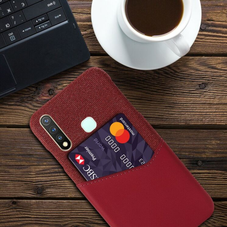 Захисний чохол KSQ Business Pocket для VIVO Y19 - Red: фото 2 з 4