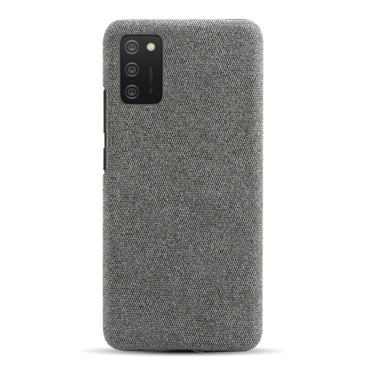 Защитный чехол KSQ Cloth Style для Samsung Galaxy A02s (A025) - Grey: фото 3 из 6