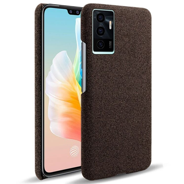 Защитный чехол KSQ Cloth Style для VIVO V23e - Brown: фото 1 из 6