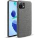 Защитный чехол KSQ Cloth Style для Xiaomi Mi 11 Lite / 11 Lite NE - Dark Grey (233560DH). Фото 1 из 6