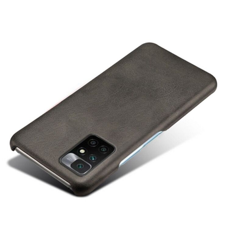 Захисний чохол KSQ Leather Cover для Xiaomi Redmi 10 / 10 (2022) / 10 Prime - Black: фото 3 з 4