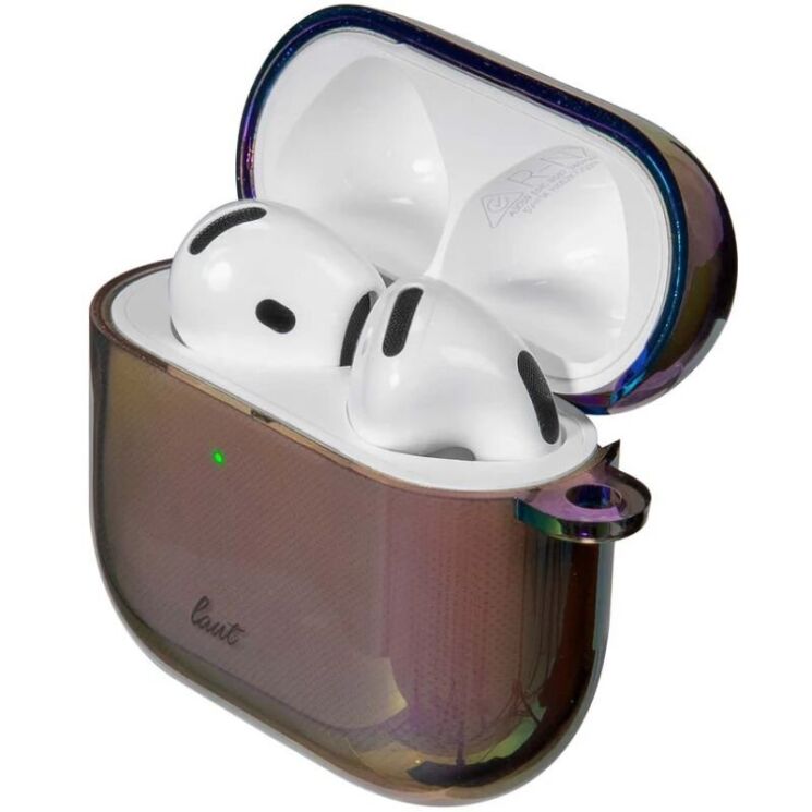Защитный чехол Laut HOLO (FH) для Apple AirPods 4 (L_AP5_HO_BK) - Black: фото 2 из 4