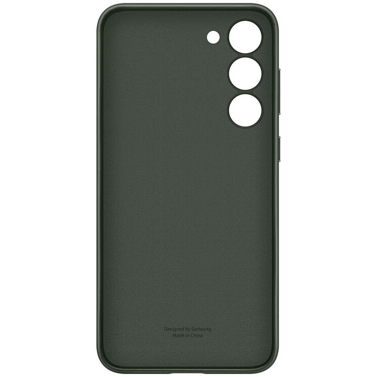 Защитный чехол Leather Case для Samsung Galaxy S23 Plus (S916) EF-VS916LGEGRU - Green: фото 5 из 5