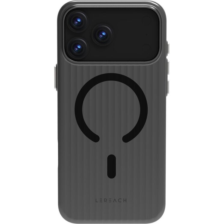 Защитный чехол LEREACH TOC Magnetic для iPhone 17 Pro - Grey: фото 2 из 13