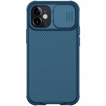 Захисний чохол NILLKIN CamShield Pro для Apple iPhone 12 - Blue: фото 1 з 15