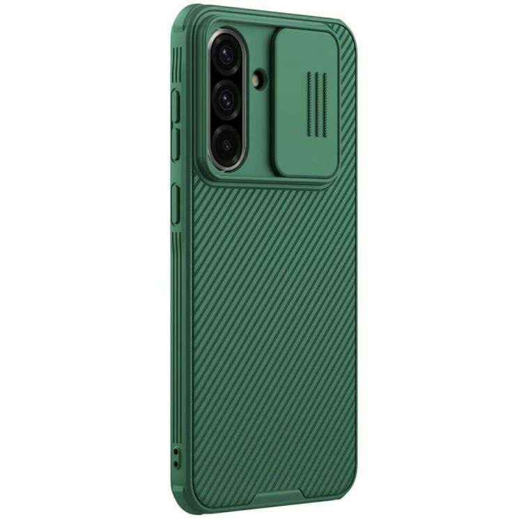 Защитный чехол NILLKIN CamShield Pro для Samsung Galaxy A36 (A366) - Green: фото 2 из 14