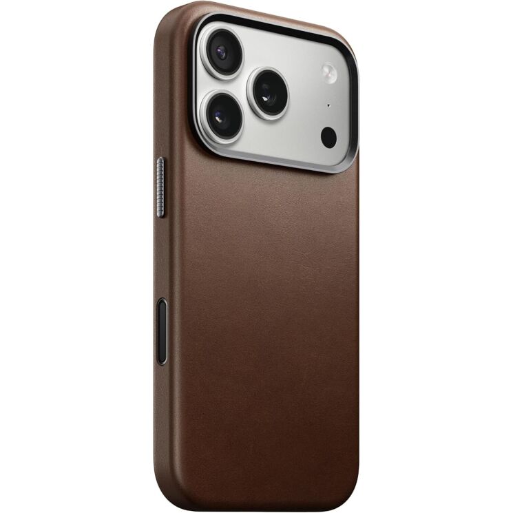 Защитный чехол Nomad Traditional Leather Case для iPhone 17 Pro (NM011949858) - Brown: фото 1 из 12