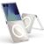 Защитный чехол Reframe ChromaGlow для Samsung Galaxy Flip 7 / Flip 8 - White: фото 1 из 7