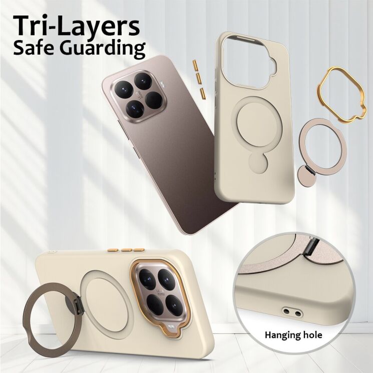 Захисний чохол Reframe Draco Casе для Xiaomi 15T Pro - Green: фото 7 з 7