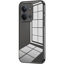 Захисний чохол Reframe Electroplating Frame для Xiaomi Redmi 15C / Poco C85 - Black: фото 1 з 7