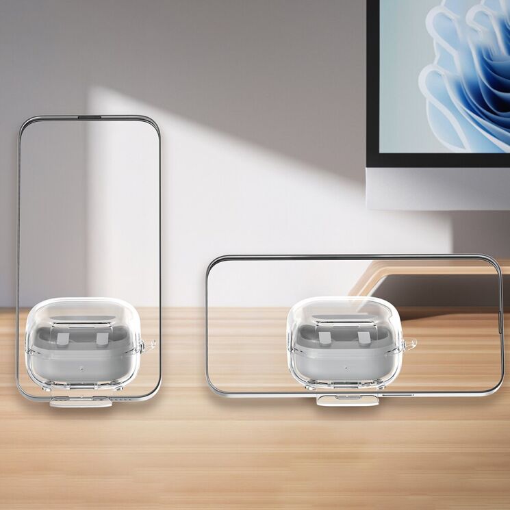 Защитный чехол Reframe Lucid Case для Samsung Galaxy Buds 4 / Buds 4 Pro - Transparent (407424T) Защитный чехол Reframe Lucid Case для Samsung Galaxy Buds 4 / Buds 4 Pro - Transparent: фото 3 из 10