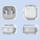Защитный чехол Reframe Lucid Case для Samsung Galaxy Buds 4 / Buds 4 Pro - Transparent (407424T). Фото 10 из 10