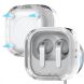Защитный чехол Reframe Lucid Case для Samsung Galaxy Buds 4 / Buds 4 Pro - Transparent (407424T). Фото 2 из 10