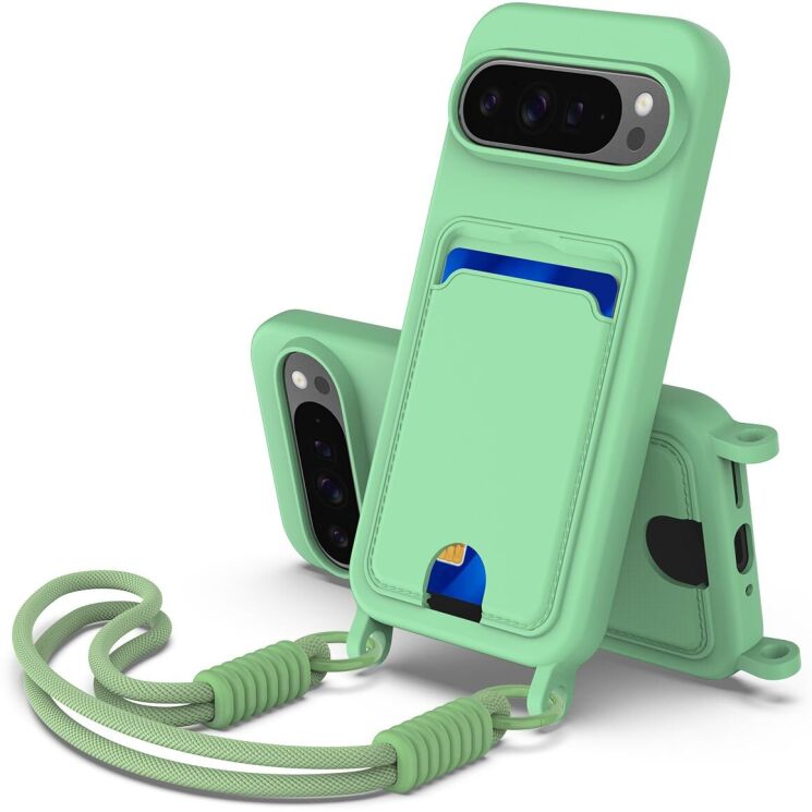 Захисний чохол Reframe Silicone Holder для Google Pixel 9 Pro XL - Green: фото 1 з 7