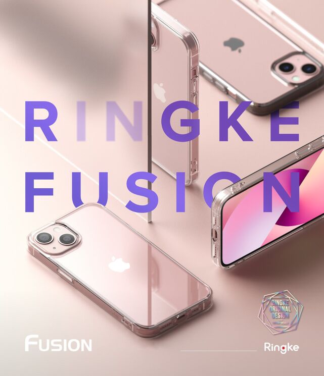 Защитный чехол RINGKE Fusion для Apple iPhone 13 mini - Smoke Black: фото 2 из 13
