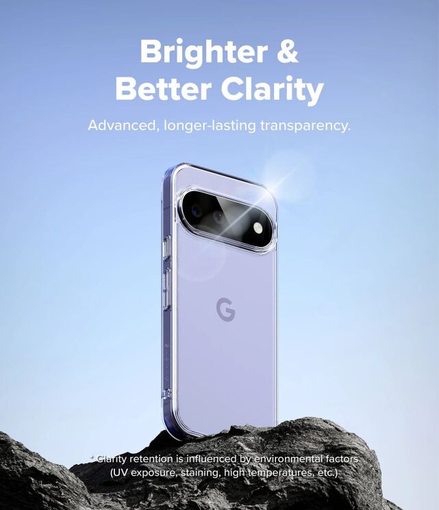 Защитный чехол Ringke Fusion для Google Pixel 11 (8800380461284) - Matte Clear: фото 4 из 16