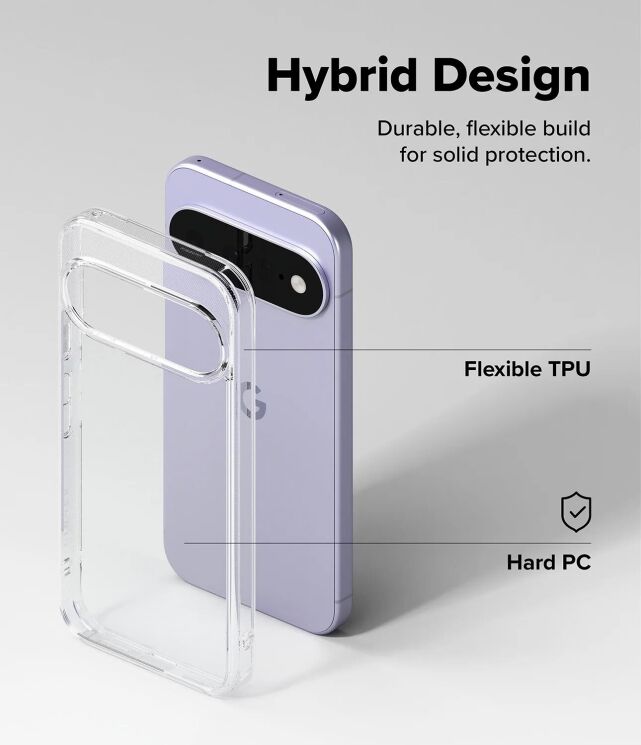 Защитный чехол Ringke Fusion для Google Pixel 11 (8800380461284) - Matte Clear: фото 8 из 16