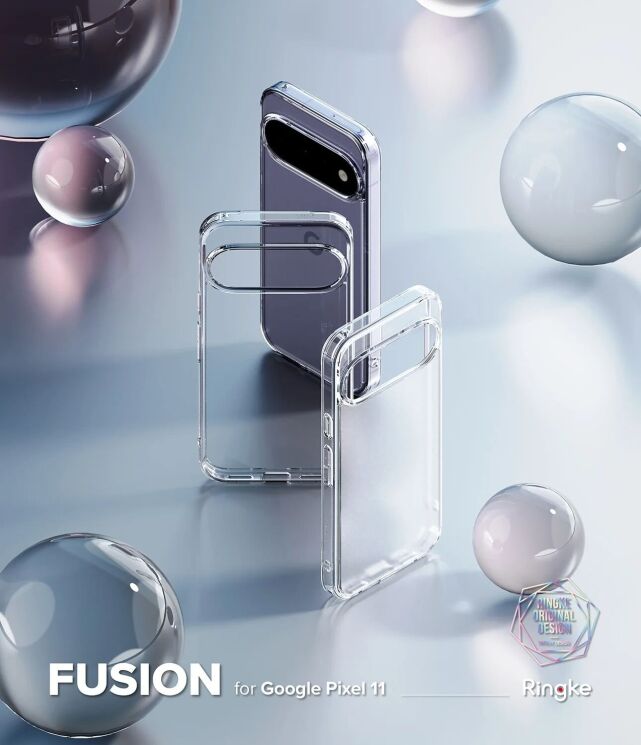 Защитный чехол Ringke Fusion для Google Pixel 11 (8800380461284) - Matte Clear: фото 2 из 16