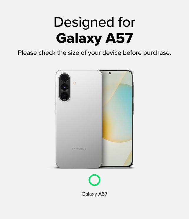 Захисний чохол Ringke Fusion Magnetic для Samsung Galaxy A57 (A576) 8800328817944 - Clear (409914C) Захисний чохол Ringke Fusion Magnetic для Samsung Galaxy A57 (A576) 8800328817944 - Clear: фото 3 з 15