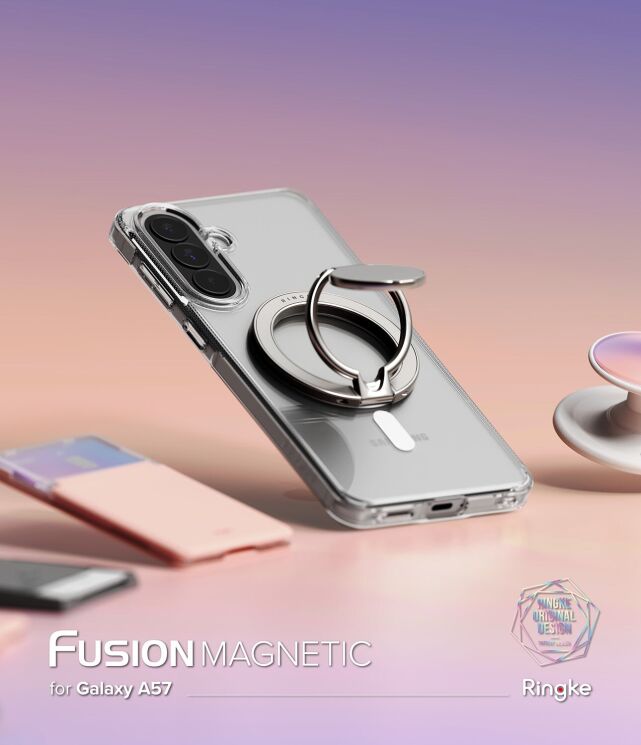 Захисний чохол Ringke Fusion Magnetic для Samsung Galaxy A57 (A576) 8800328817944 - Clear (409914C) Захисний чохол Ringke Fusion Magnetic для Samsung Galaxy A57 (A576) 8800328817944 - Clear: фото 2 з 15