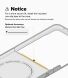Захисний чохол Ringke Fusion Magnetic (FF) для Samsung Galaxy Flip 7 (8800293855613) - Clear (383963C). Фото 20 з 21