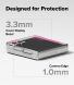 Захисний чохол Ringke Fusion Magnetic (FF) для Samsung Galaxy Flip 7 (8800293855613) - Clear (383963C). Фото 13 з 21