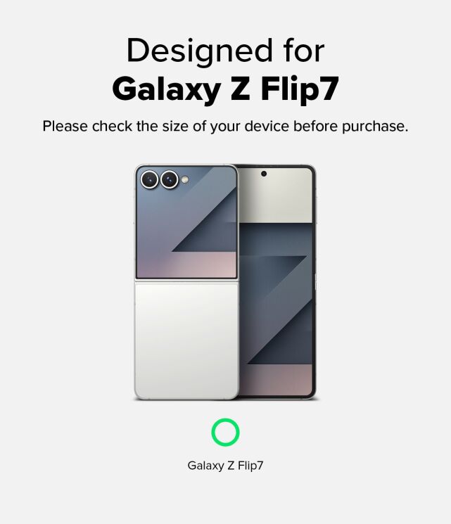 Захисний чохол Ringke Fusion Magnetic (FF) для Samsung Galaxy Flip 7 (8800293855613) - Clear: фото 6 з 21