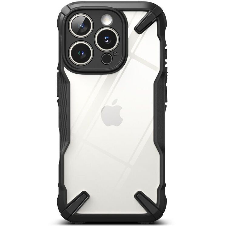 Захисний чохол Ringke Fusion X для Apple iPhone 16 Pro (8809961789847) - Black: фото 3 з 14