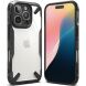 Захисний чохол Ringke Fusion X для Apple iPhone 16 Pro (8809961789847) - Black (366276B). Фото 1 з 14