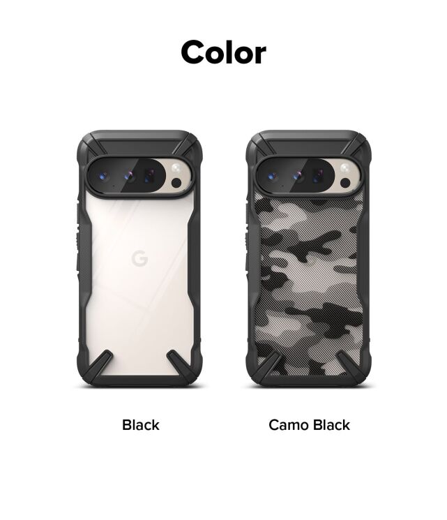 Защитный чехол Ringke Fusion X для Google Pixel 10 / 10 Pro (8800293857044) - Black: фото 14 из 15