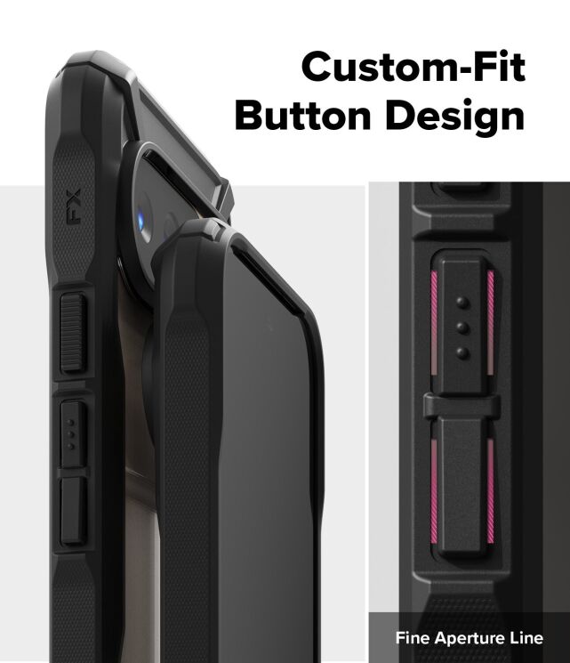 Защитный чехол Ringke Fusion X для Google Pixel 10 / 10 Pro (8800293857044) - Black: фото 12 из 15