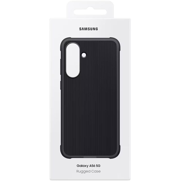 Защитный чехол Rugged Case для Samsung Galaxy A56 (A566) EF-RA566CBEGWW - Black: фото 6 из 6