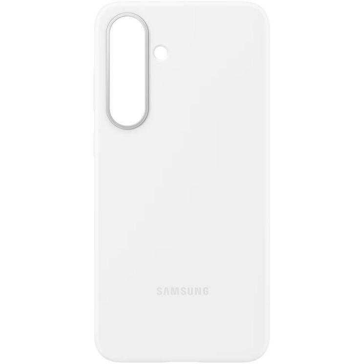 Захисний чохол Silicone Case для Samsung Galaxy S25 FE (S731) EF-PS731CWEGWW - White: фото 4 з 5