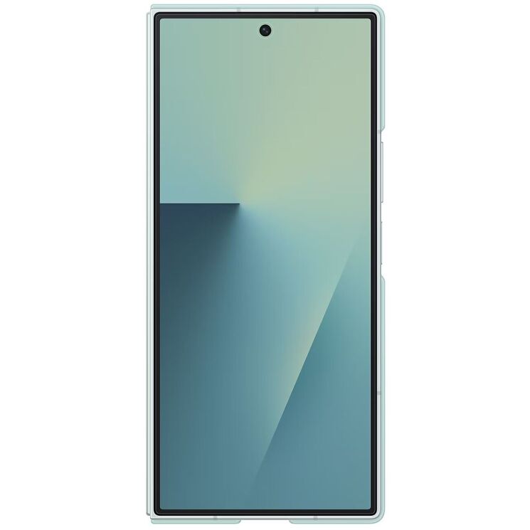 Защитный чехол Silicone Case (FF) для Samsung Galaxy Fold 7 (EF-MF966CMEGUA) - Mint: фото 2 из 6
