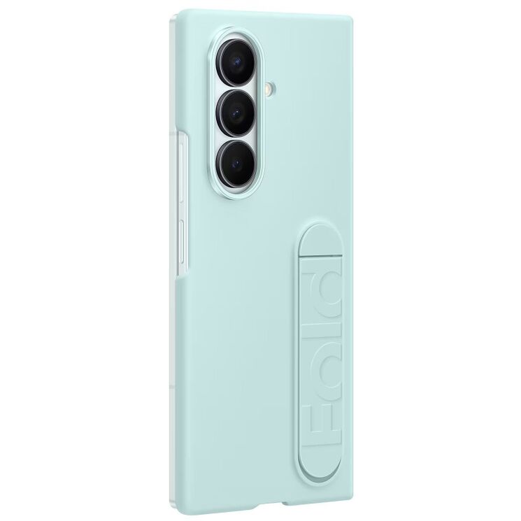 Защитный чехол Silicone Case (FF) для Samsung Galaxy Fold 7 (EF-MF966CMEGUA) - Mint: фото 3 из 6