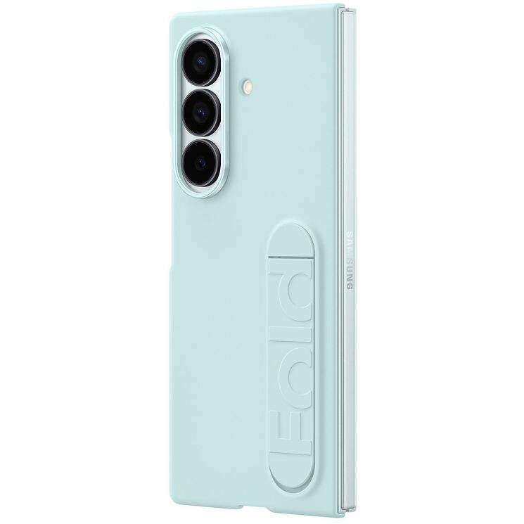 Защитный чехол Silicone Case (FF) для Samsung Galaxy Fold 7 (EF-MF966CMEGUA) - Mint: фото 4 из 6