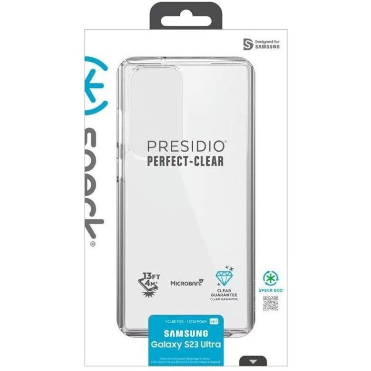 Захисний чохол Speck Presidio Perfect для Samsung Galaxy S23 Ultra (S918) 150345-5085 - Clear: фото 11 з 12