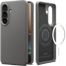 Защитный чехол Spigen Liquid Air (MagFit) для Samsung Galaxy S26 Plus (S947) ACS10705 - Marble Grey: фото 1 из 16