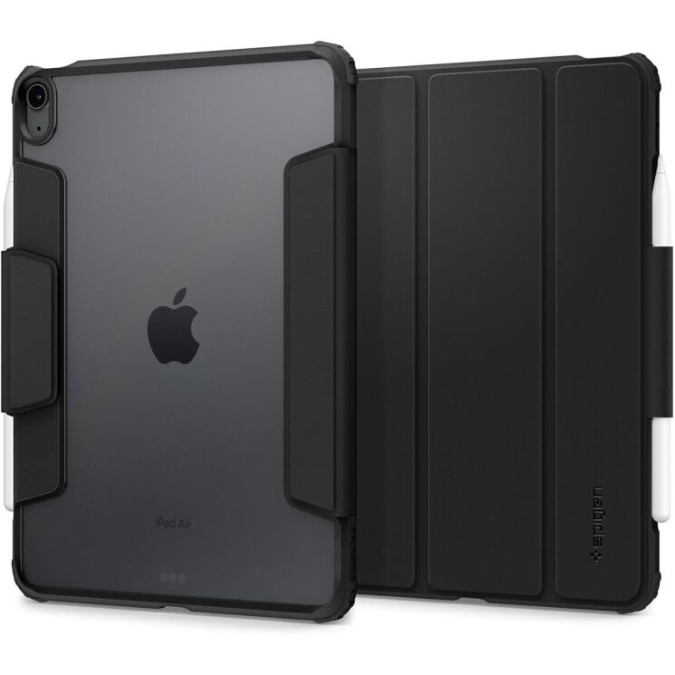 Защитный чехол Spigen (SGP) AirSkin Pro для Apple iPad Air 11 M3/M2 (2025/2024) - Black: фото 1 из 12