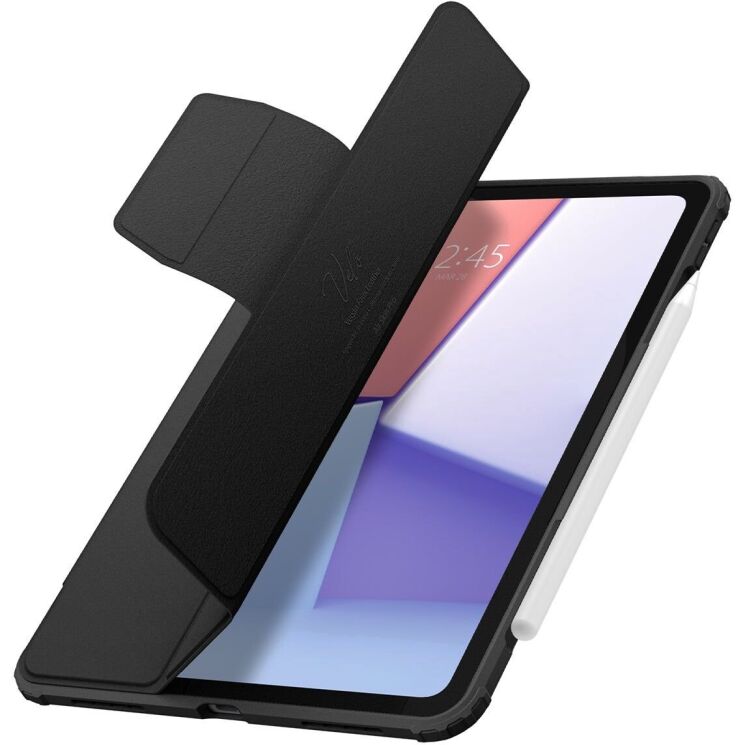 Защитный чехол Spigen (SGP) AirSkin Pro для Apple iPad Air 11 M3/M2 (2025/2024) - Black: фото 4 из 12