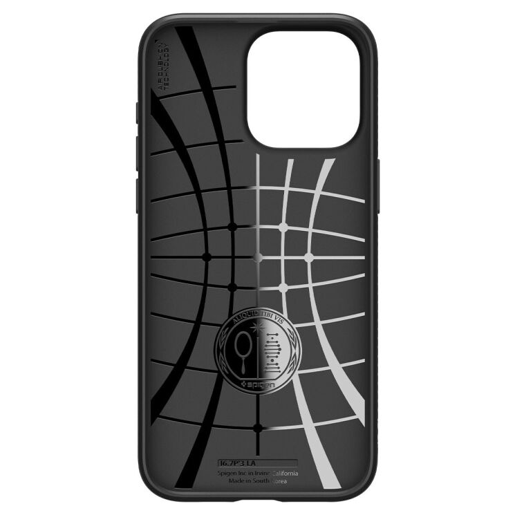 Защитный чехол Spigen (SGP) Liquid Air для Apple iPhone 15 Pro - Matte Black: фото 11 из 19