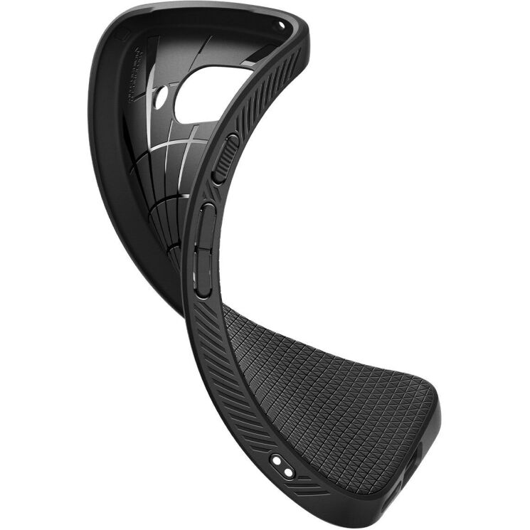 Защитный чехол Spigen (SGP) Liquid Air для Google Pixel 9a (ACS09039) - Matte Black: фото 5 из 17
