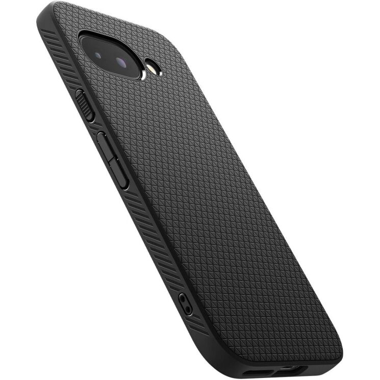 Защитный чехол Spigen (SGP) Liquid Air для Google Pixel 9a (ACS09039) - Matte Black: фото 3 из 17